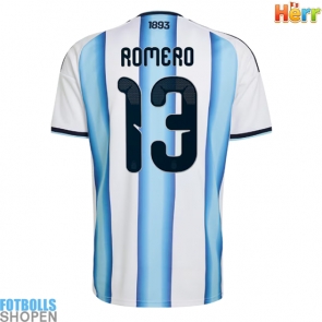 Billiga Argentina Cristian Romero #13 Hemmatröja VM 2026 Kortärmad